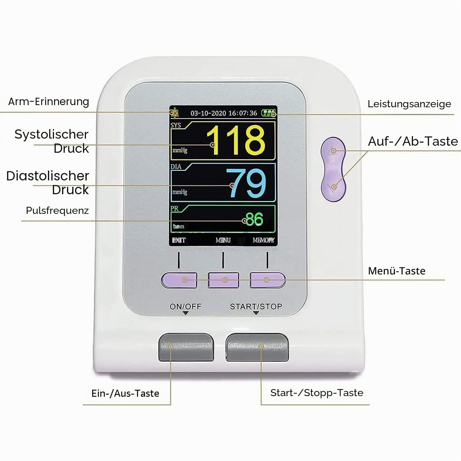 Blutdruckmessgerät Für Haustiere, Veterinärsphygmomanometer Mit 3 Manschetten, Automatische Blutdruckmessung, LCD-Digitalanzeige, Für Katze, Hund, Elefant, Tierpflege