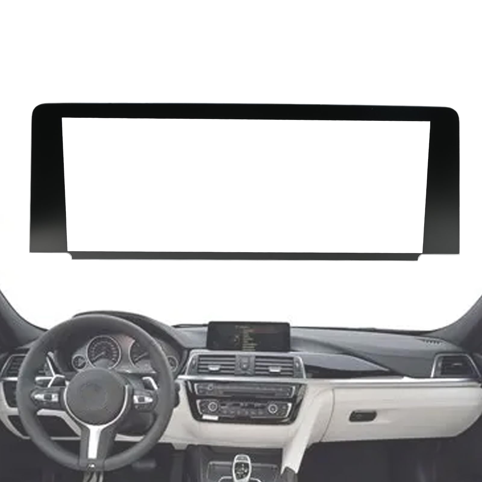 8.8 inch Glass Screen Compatible with BMW L7 CID High F30 F31 F32 F33 F34 F36 BNT 2013-2015 Replace LQ088K9RA01 9292248 Central Information Display Navigation Glass Panel-picture-13