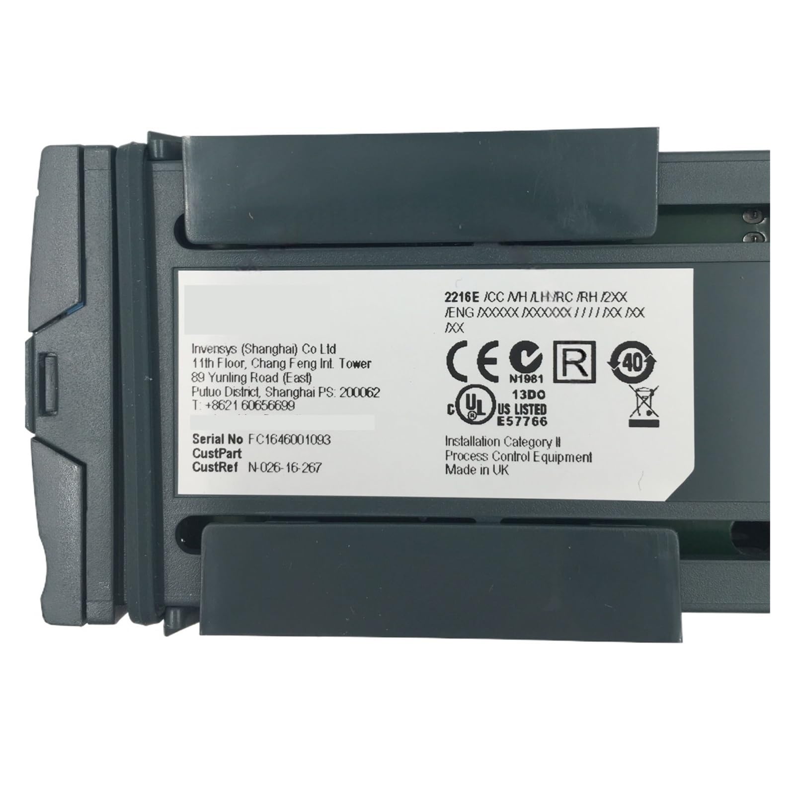 Regolatore di Temperatura con termostato 2216e/CC/VH/LH/RC/RH/2XX/ENG for industrie, fabbriche, Laboratori ECC