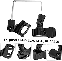 Vista 6 de VICASKY Soporte de micrófono de saxofón ajustable Clip de micrófono de plástico para instrumentos Micrófono Soporte de micrófono de montaje de choque