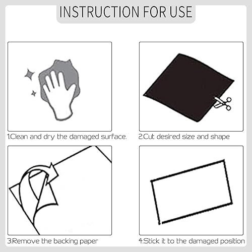 Miniatura 32 de Parche de reparación de cuero, parches de cuero autoadhesivo de 17 x 79 pulgadas para muebles, sofá, asiento de automóvil, sofá, silla, parche