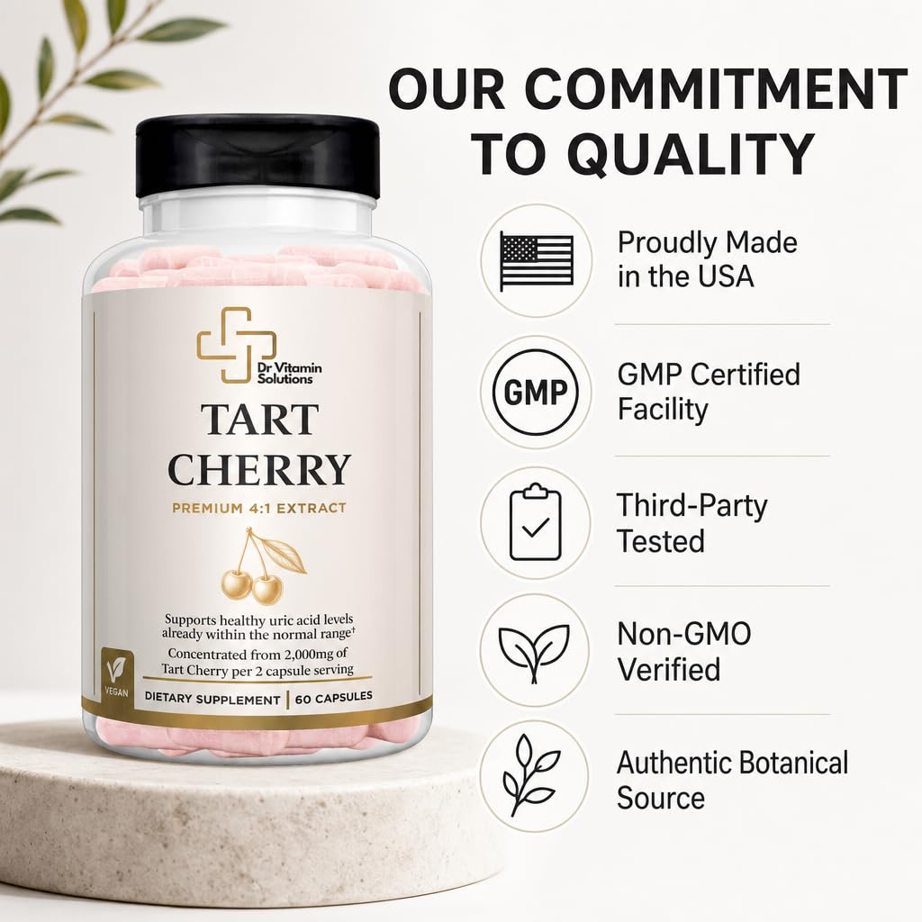Tart Cherry Extract Supplement 2000 mg - Joint, Sleep Support — Amazon image 5