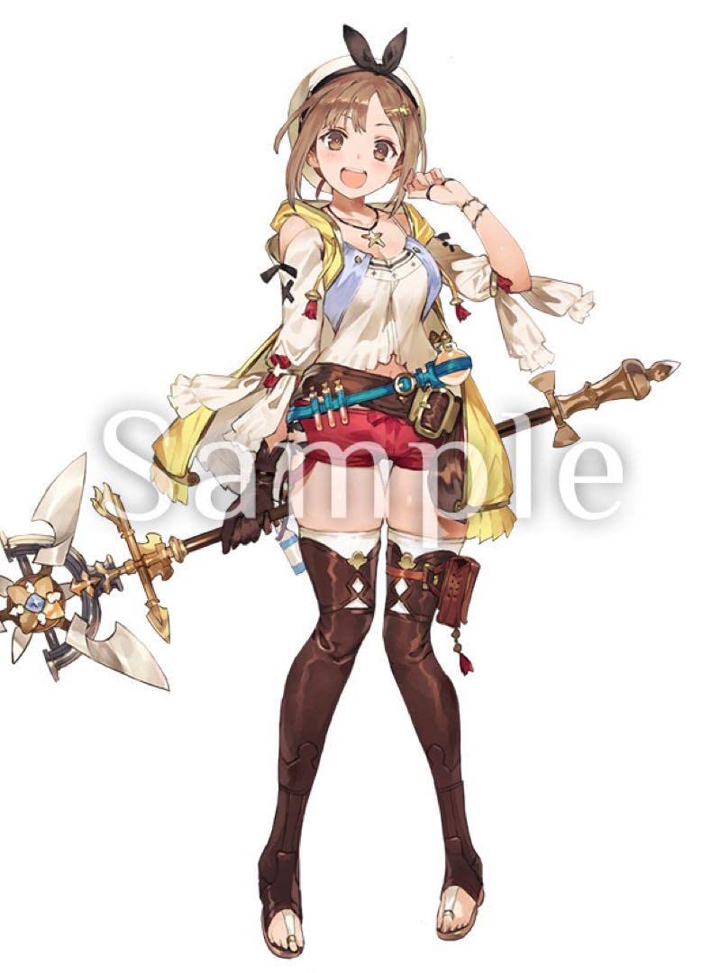Amazon.co.jp: ライザのアトリエ いまじん 等身大布ポスター : おもちゃ