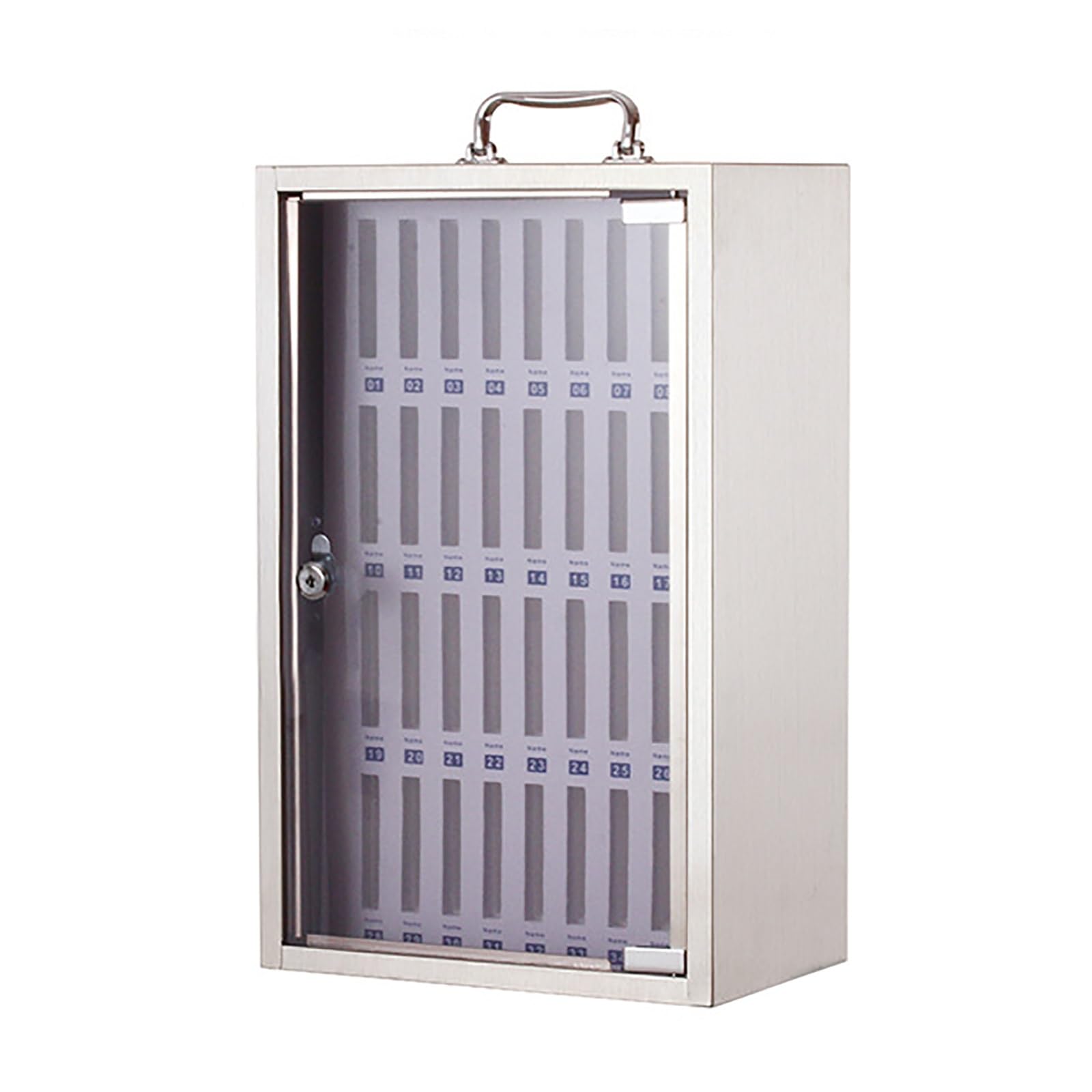 Casier mural portable pour téléphone de bureau et maison (31x19x49 cm)