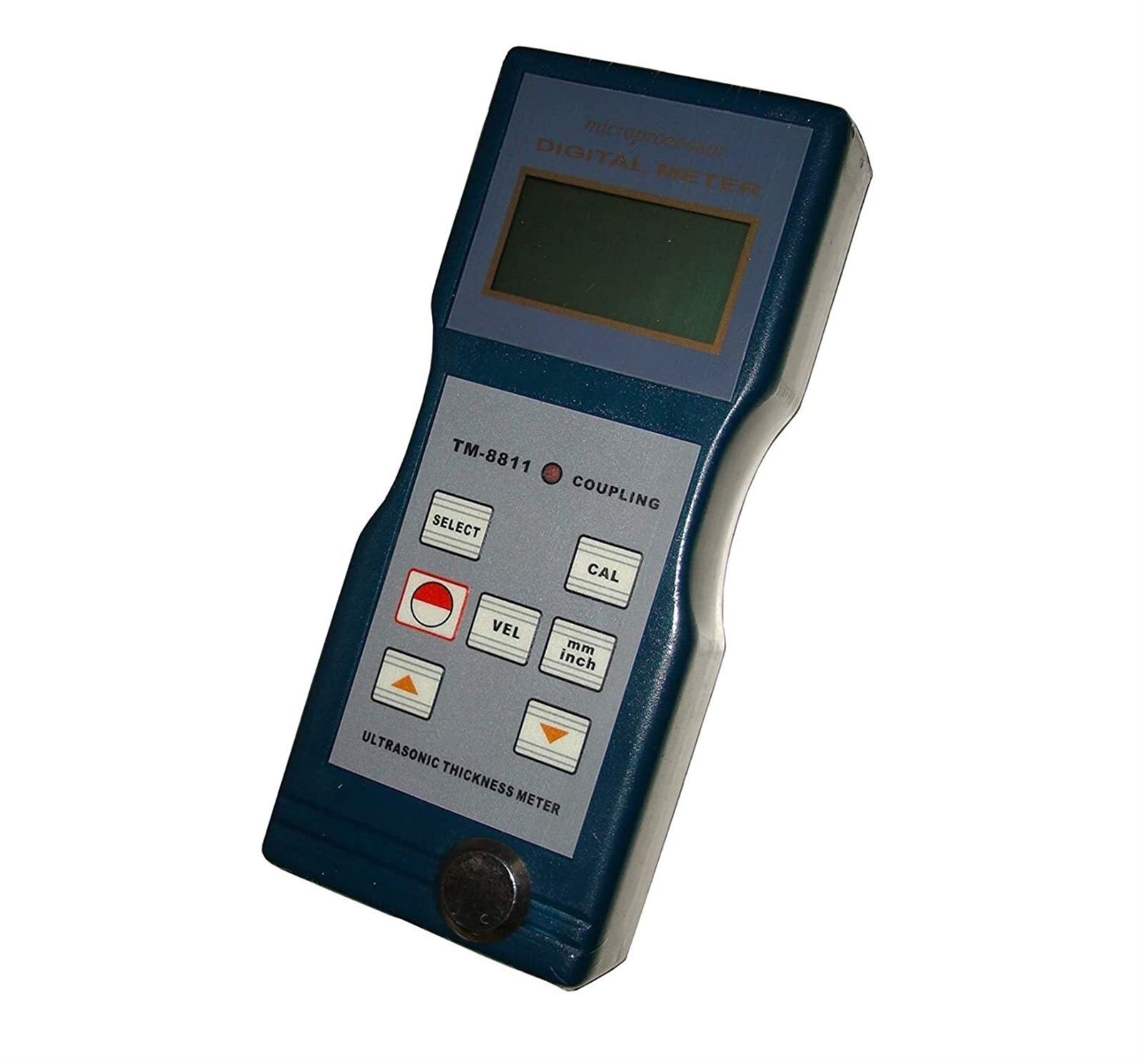 Gcx Red/Gray Precise Tm-8811 Digital Ultrasonic Thickness Meter Gauge Monitor Universal Hard Materials Corrosion Tester 1.2~200 Mm Lcd Display Convenience