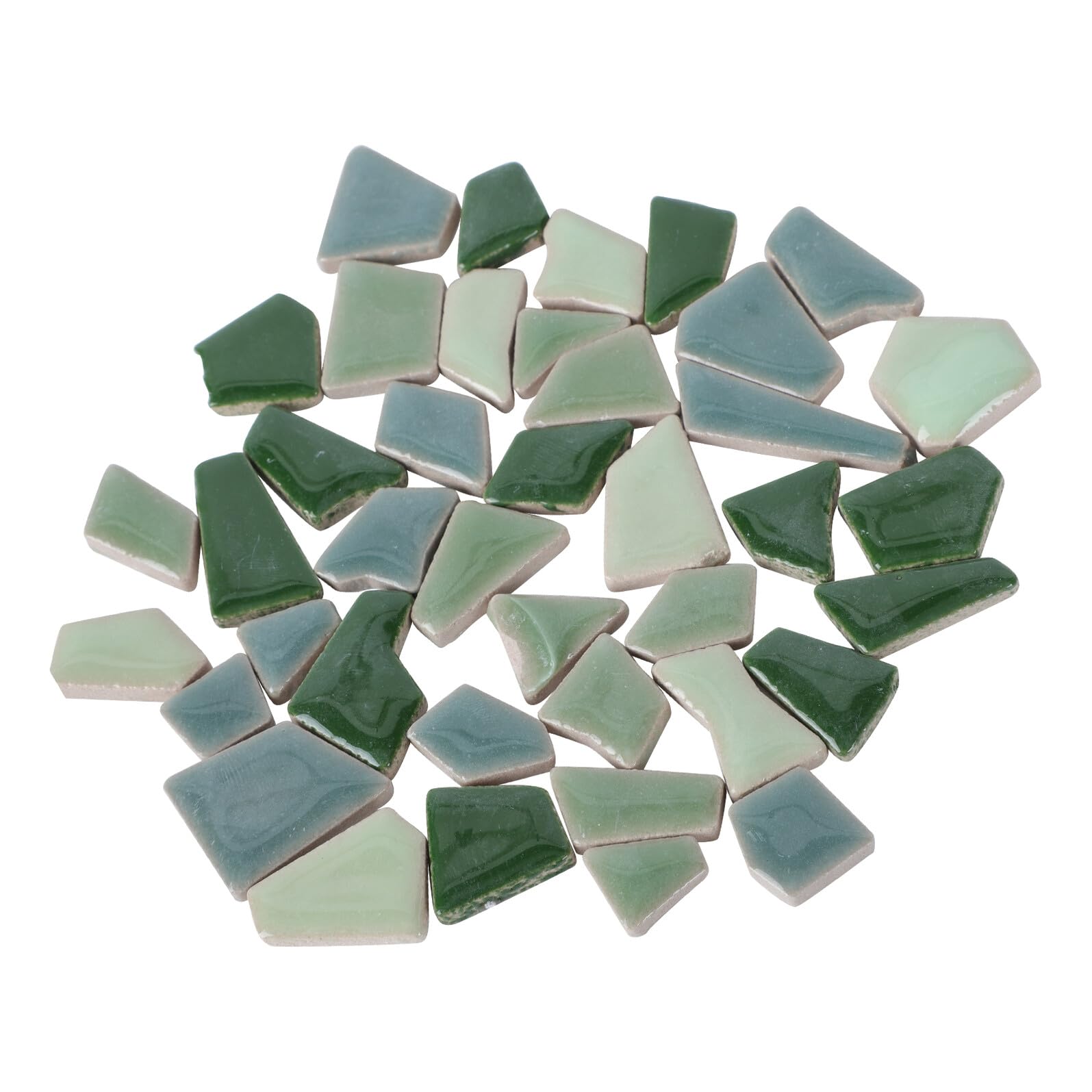 Carreaux mosaïque irréguliers céramique émaillée décoration maison DIY