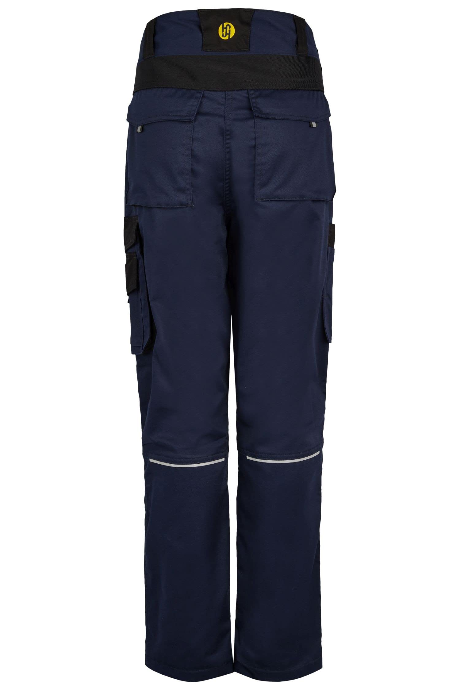 HSW Professional – Lange Arbeitshose für Damen – Modische und leichte Bundhose mit Knietaschen, strapazierbar und qualitativ