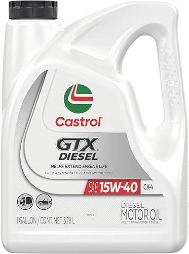 Miniatura 2 de Castrol GTX CK-4 15W-40 Aceite de motor diésel convencional 1 galón, paquete de 3