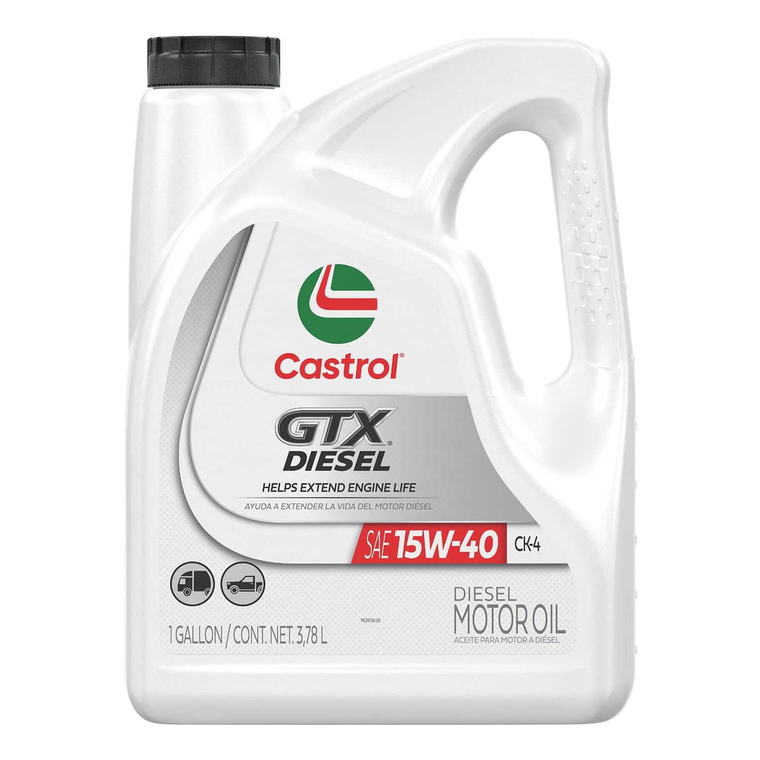 Castrol GTX Diesel 15W-40, 1 Gallon