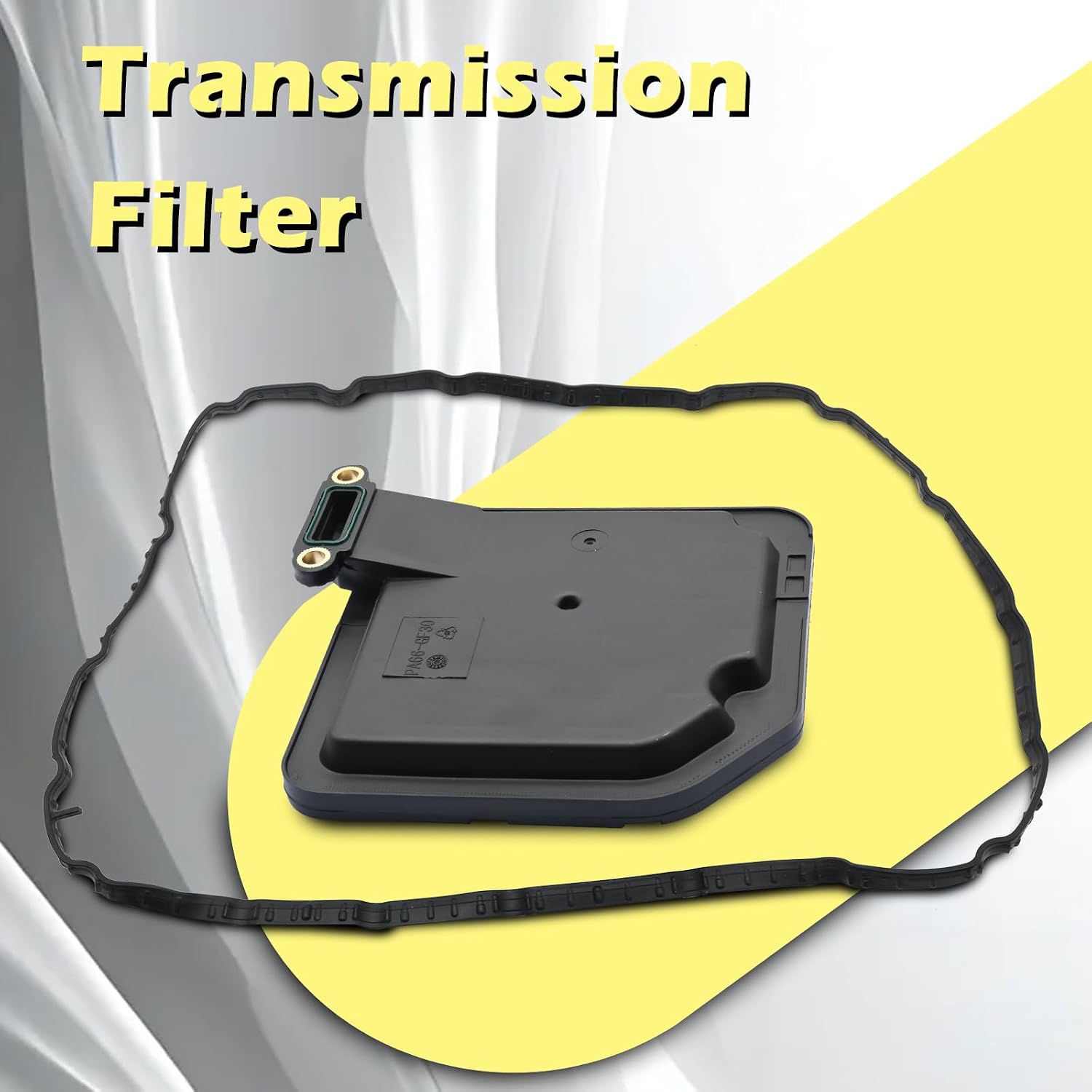 A6GF1 A6GF1-2 Automotive Trans Transmission Filter Kits Oil Pan Gasket L4 1.6L 2.0L Compatible with Hyundai for Kia Elantra Forte Kona Rio Accent Veloster 17-21 Replaces 46321-2F000