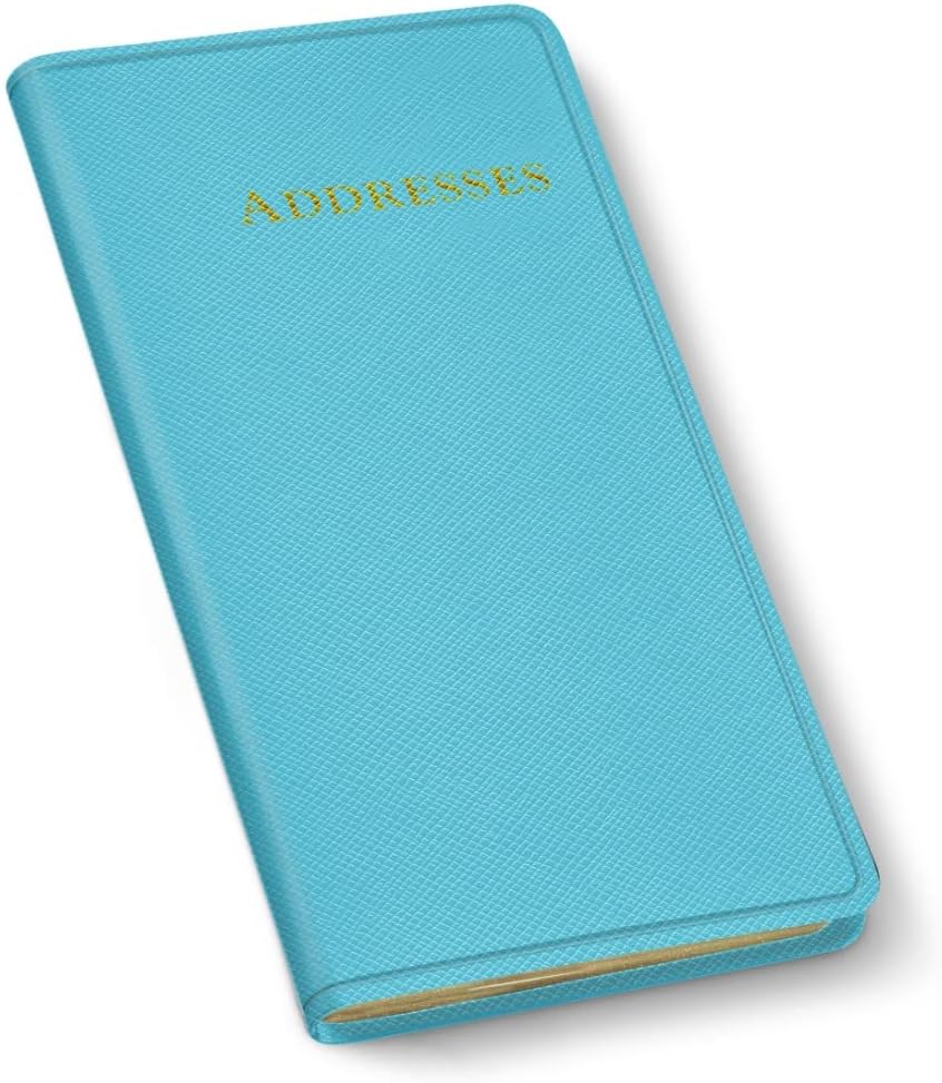 Gallery Leather Small Address Book with Alphabetical Tabs