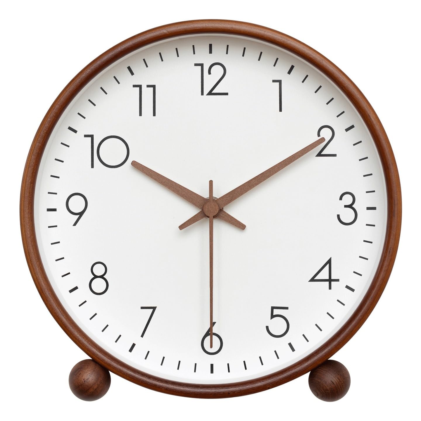 G5Z9W3C7M2 Loud Alarm Clocks Table Clock Home Living Room Display Desktop Ornament(Bruin)