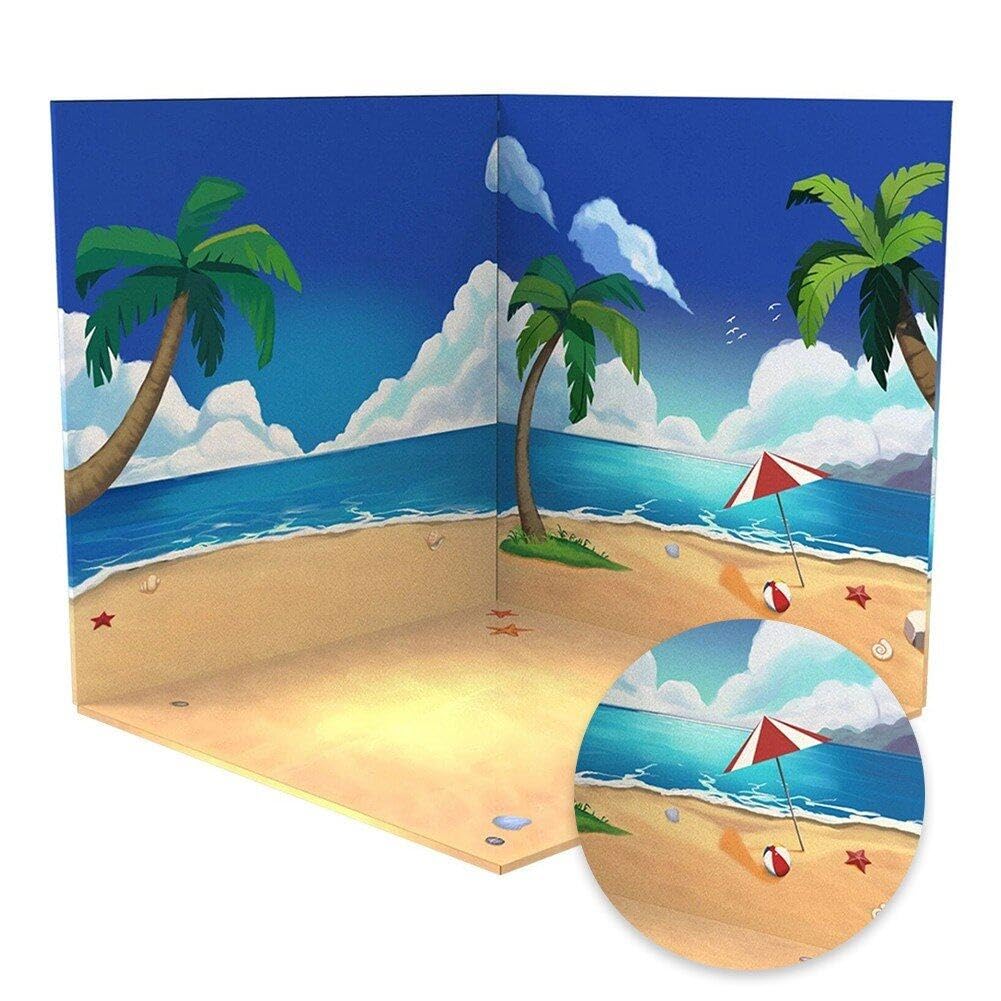 Hintergrund-Vitrine Für Actionfiguren – Maßstab 1:12, 215x215mm, Aus PS, Für Sammlung & Display
