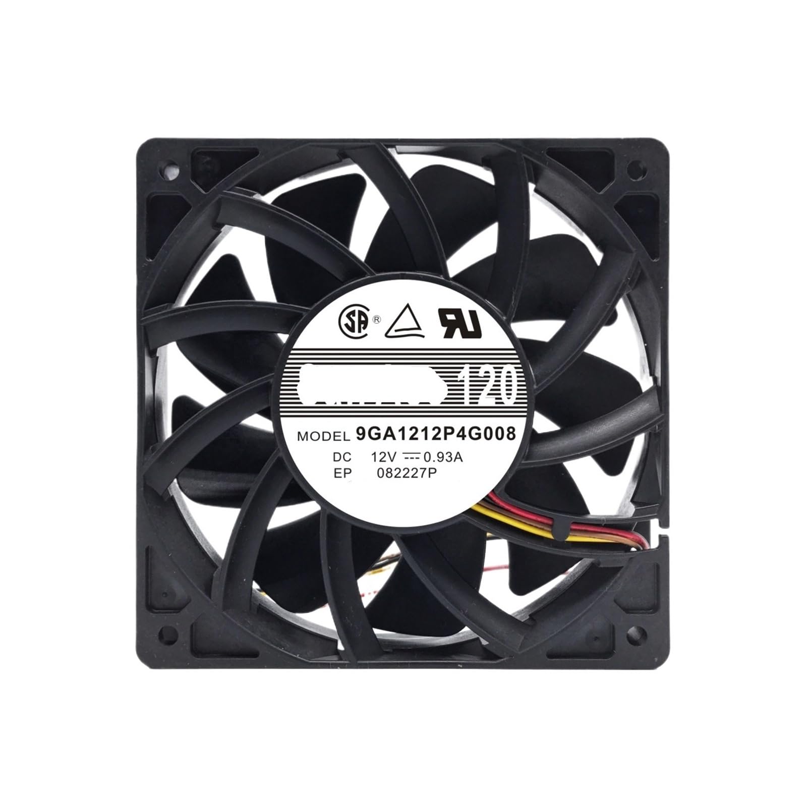 KNIUWMBMH 9GA1212P4G008/1 12V 12025 120 * 120 * 25mm 12cm Cooling Fan