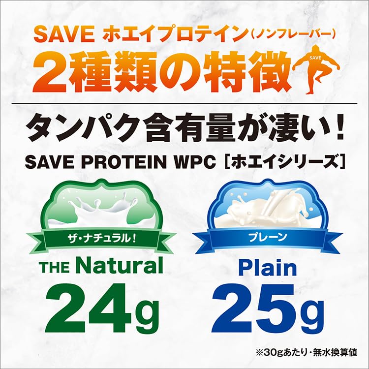 ホエイプロテイン 5kg SAVEプロテイン プレーン Amazon | SAVE プロテイン プレーン 5kg WPC ホエイプロテイン ノン