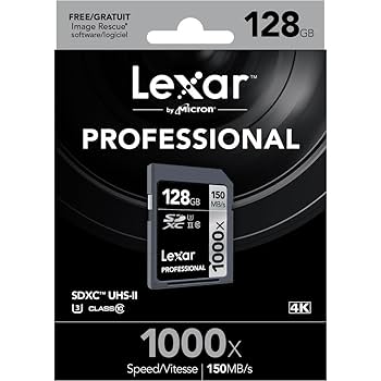 その他 Lexar - Lexar 128GB XQD Professional Amazon.com: Lexar Professional 128GB 1000x Speed SDXC UHS-II