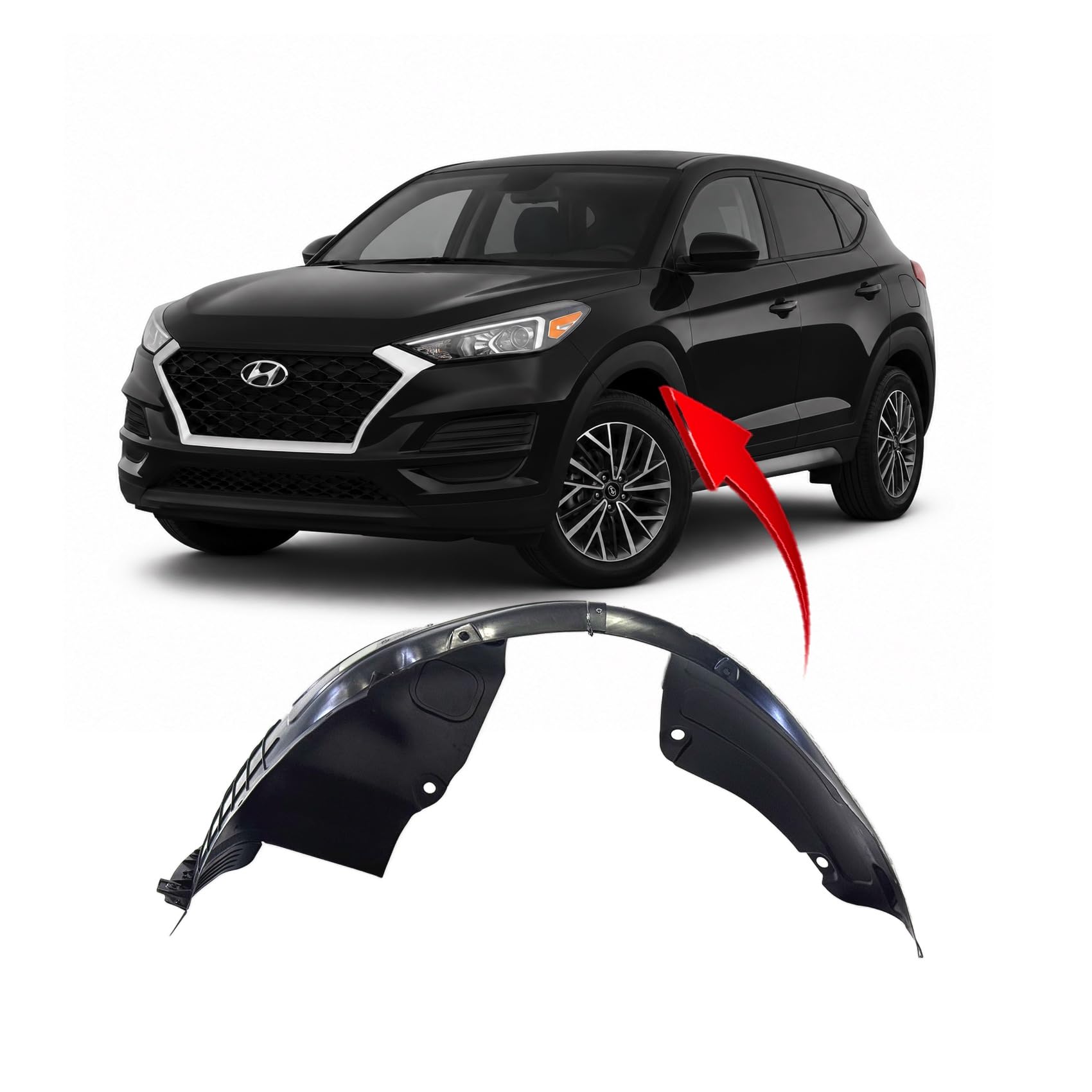 Amazon.com: FitParts Compatible With Hyundai Tucson 2019-2021