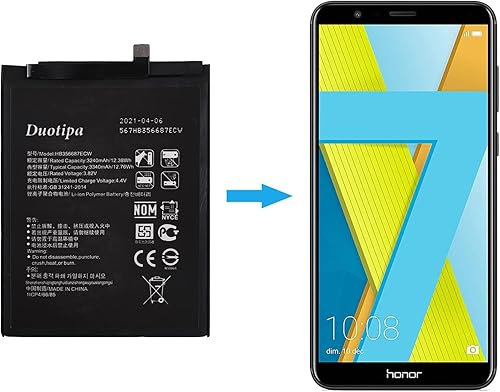 Miniatura 7 de Duotipa HB356687ECW - Batería compatible con Huawei Honor 7X Mate 10 Lite Nova 2 Plus con kit de herramientas de reparación