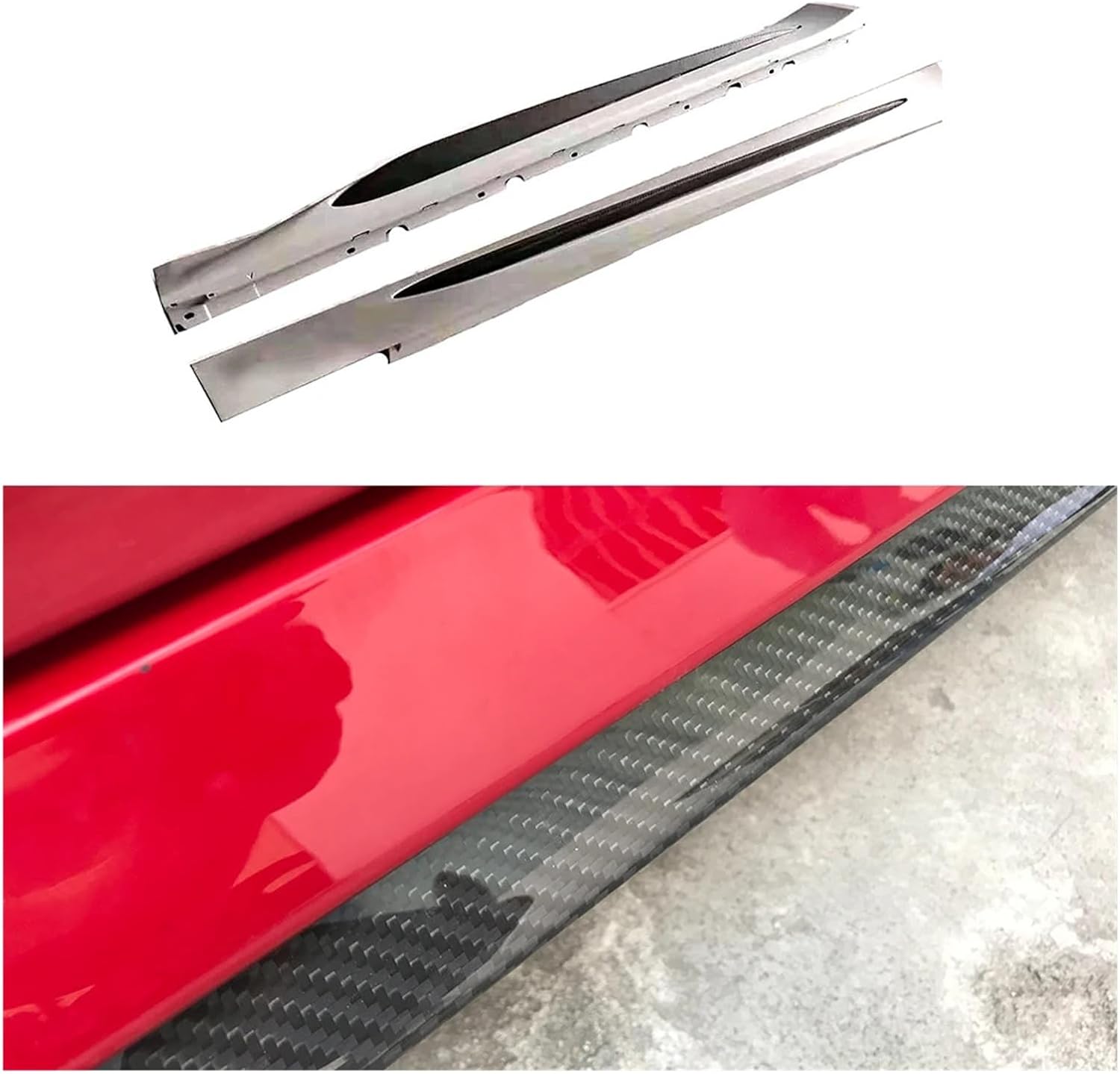 トヨタ プリウス リアスポイラー 助手席側 左側 パールホワイト 中古品