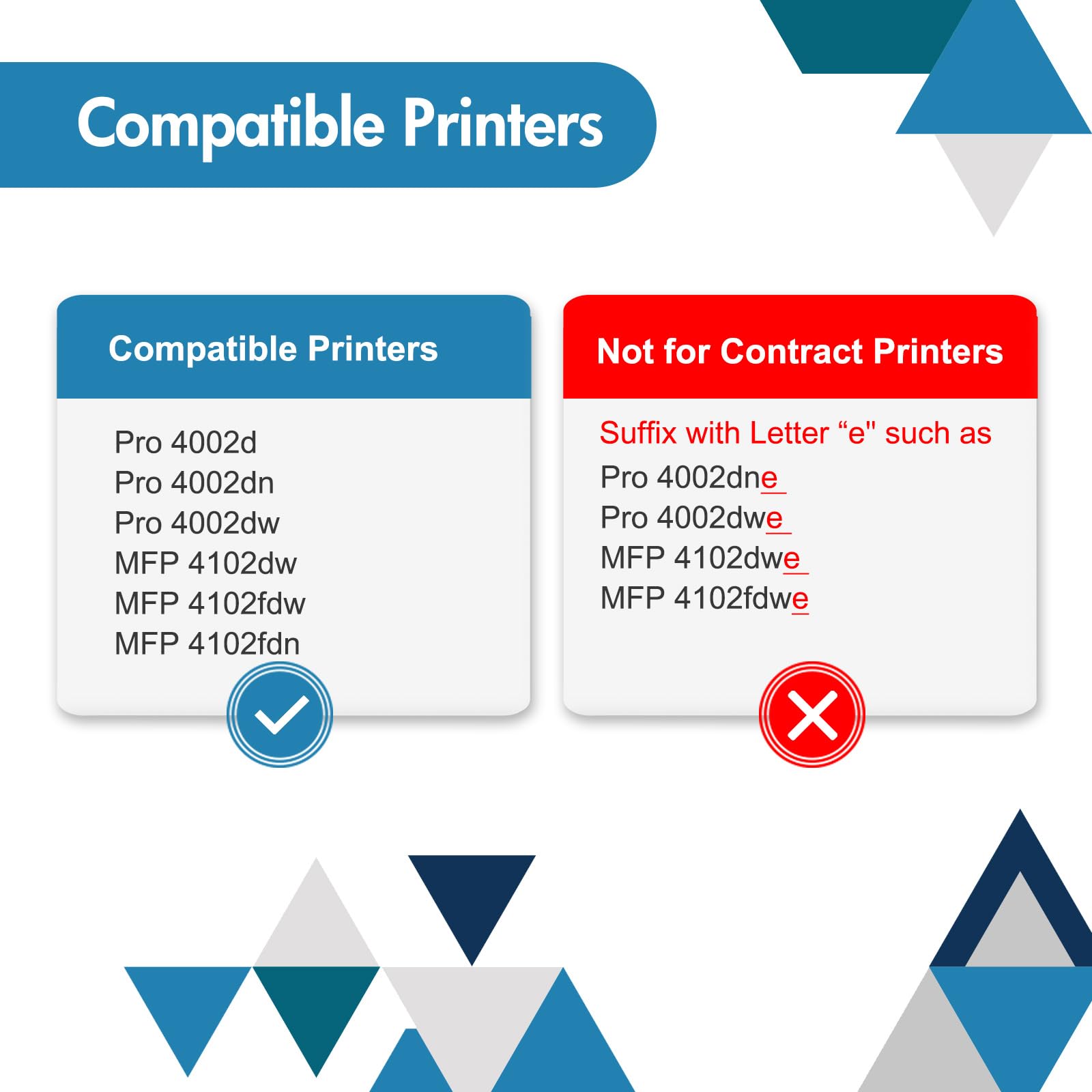 HP 149A W1490A Toner Kompatibel für LaserJet Pro MFP 4102fdw 4102dw 4102fdn Pro 4002dn 4002d 4002dw Schwarz 1er-Pack