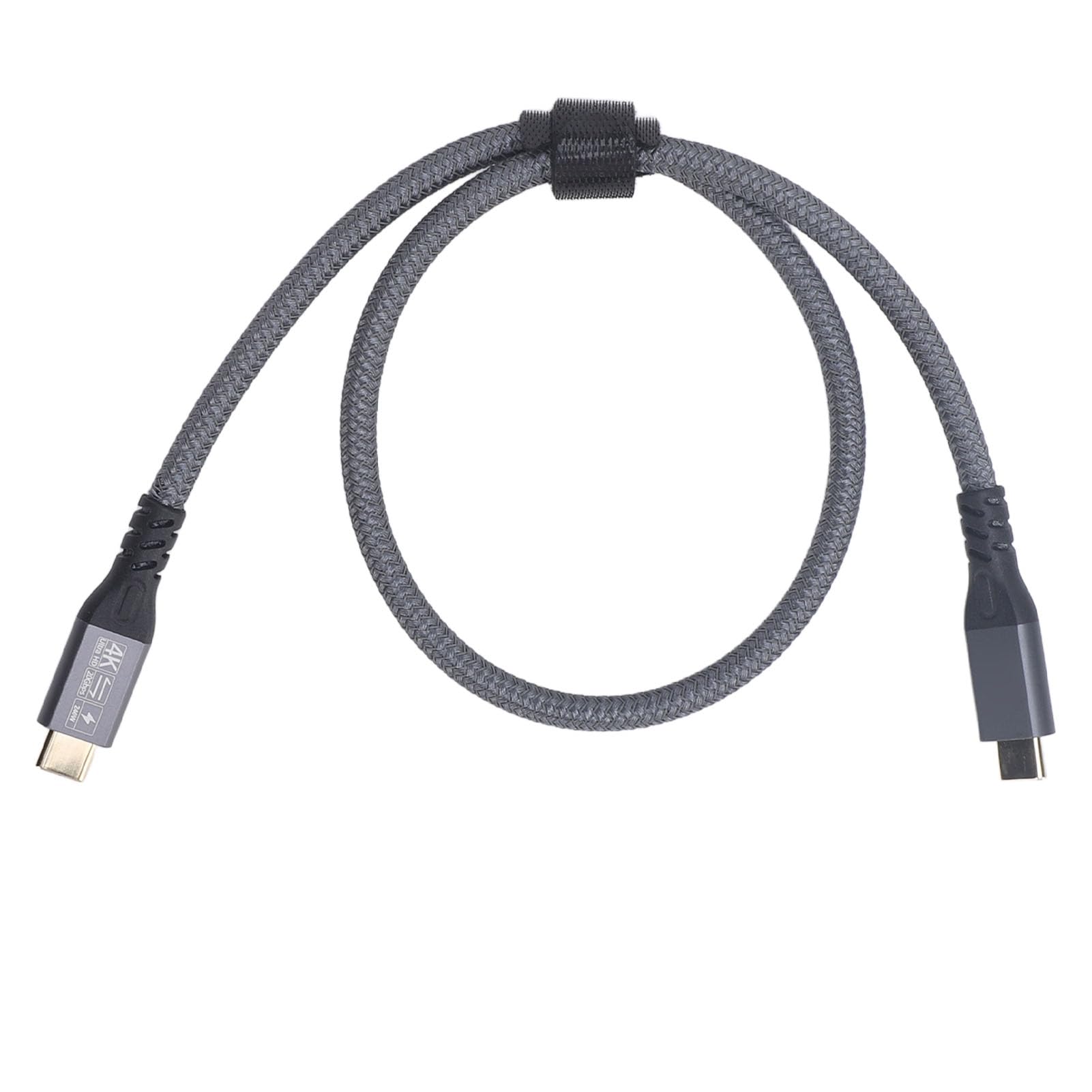 Kabel USB C na USB C, Kabel USB C 3.2 Gen 2, Obsługuje Transfer Danych 20 Gb/s i Szybkie ładowanie 240 W, Kabel Monitora z Wyjściem Wideo 4K 60 Hz. (0,5 m / 1,6 stopy)