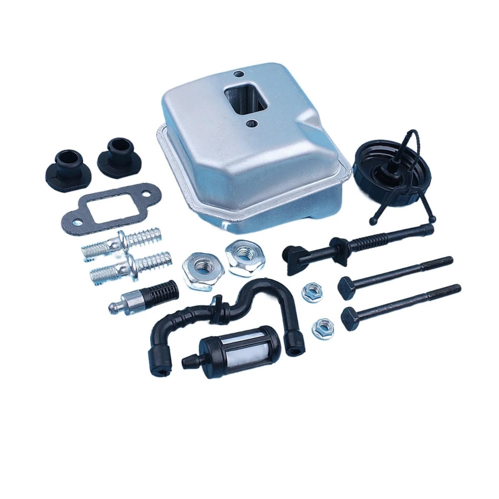 Kit silencieux d'échappement pour tronçonneuse modèles MS 180 et MS 170