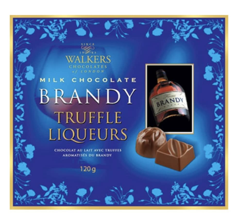 Buy Walkers Milk Chocolate Brandy Truffle Liqueurs Chocolate Gift Box Milk Chocolates With