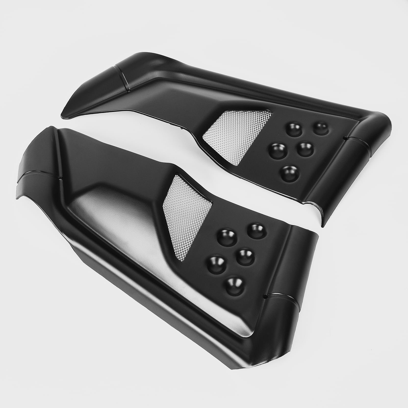 WOOGA Couvercle moteur cadre latéral protection carénage moto compatible avec HO&NDA REBEL CMX 250/300/500 2017-2024 REBEL 500 Protecteur panneau remplissage arrosserie (Noir mat)
