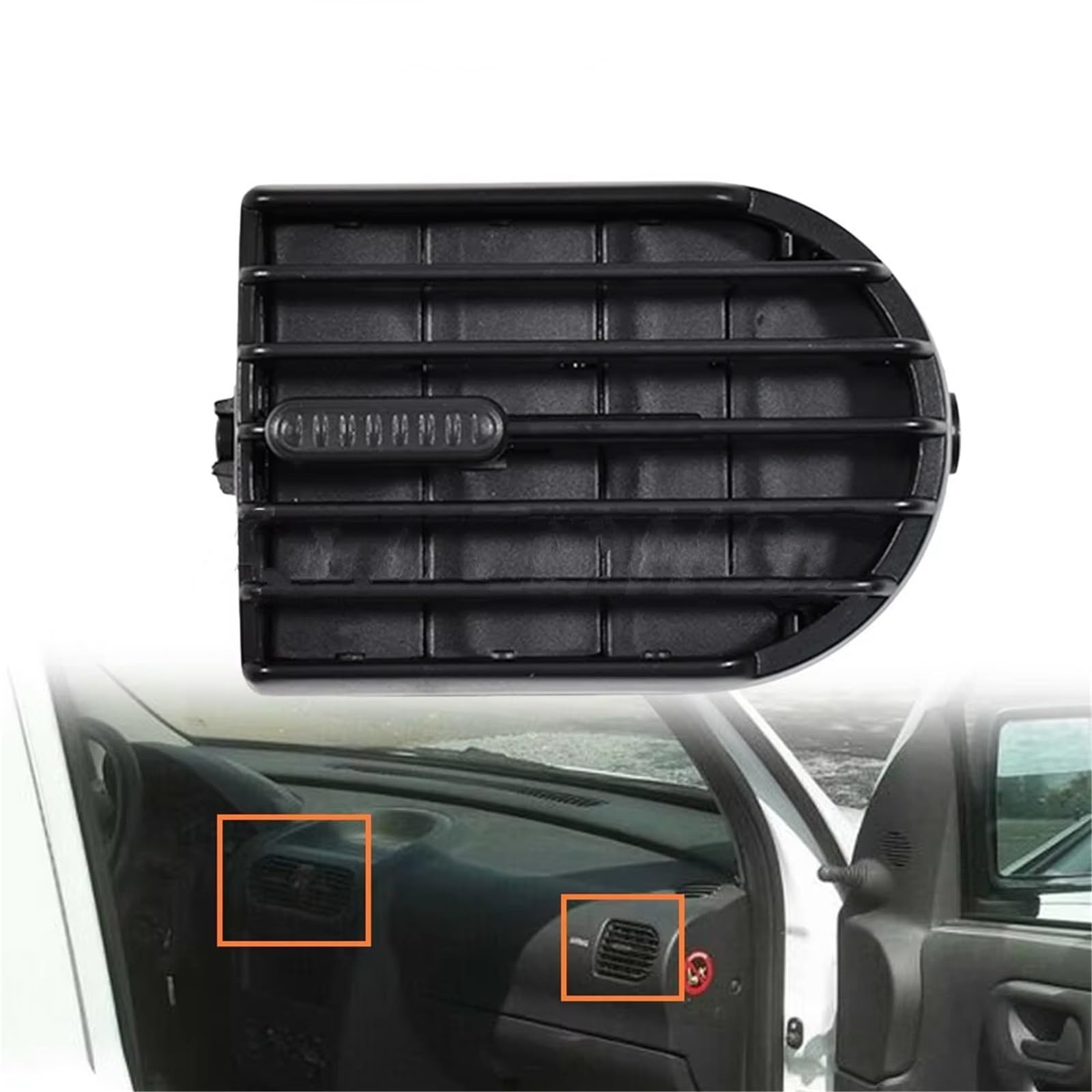 Ricambi Compatibile Con Opel Per Combo C Per Corsa C Auto Centro Griglia Di Sfiato Aria AC Aria Copertura Uscita Griglia OEM: 90535120