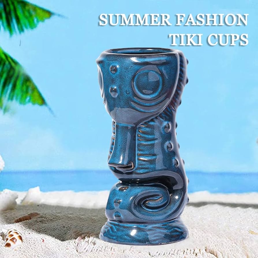 TIKI ビンテージセラミックカップ Amazon.co.jp: ティキマグ 360ml/13oz ティキセラミックマグ素敵