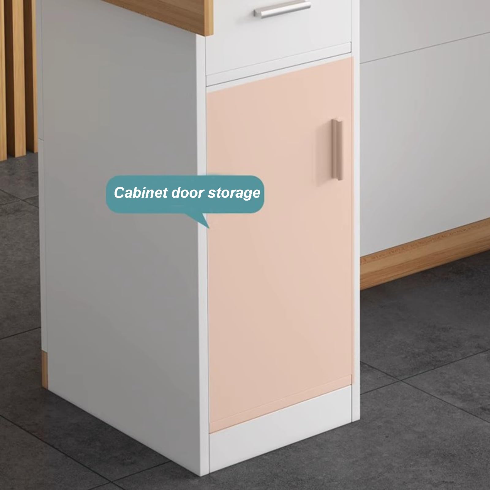 Moderne Rezeptionstheke Kleine Kassentheke Mit Ablage Und Schubladen Offene Regalfläche Für Salonempfang Kassentisch 80/100 Zentimeter(Gray,100cm)