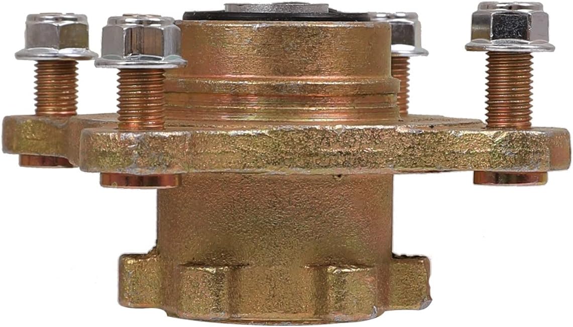 MOTOTPR Front Wheel Hub 4 Stud Steering Knuckle Spindle 17mm ATV Quad Mini Dirt Bike Go Kart