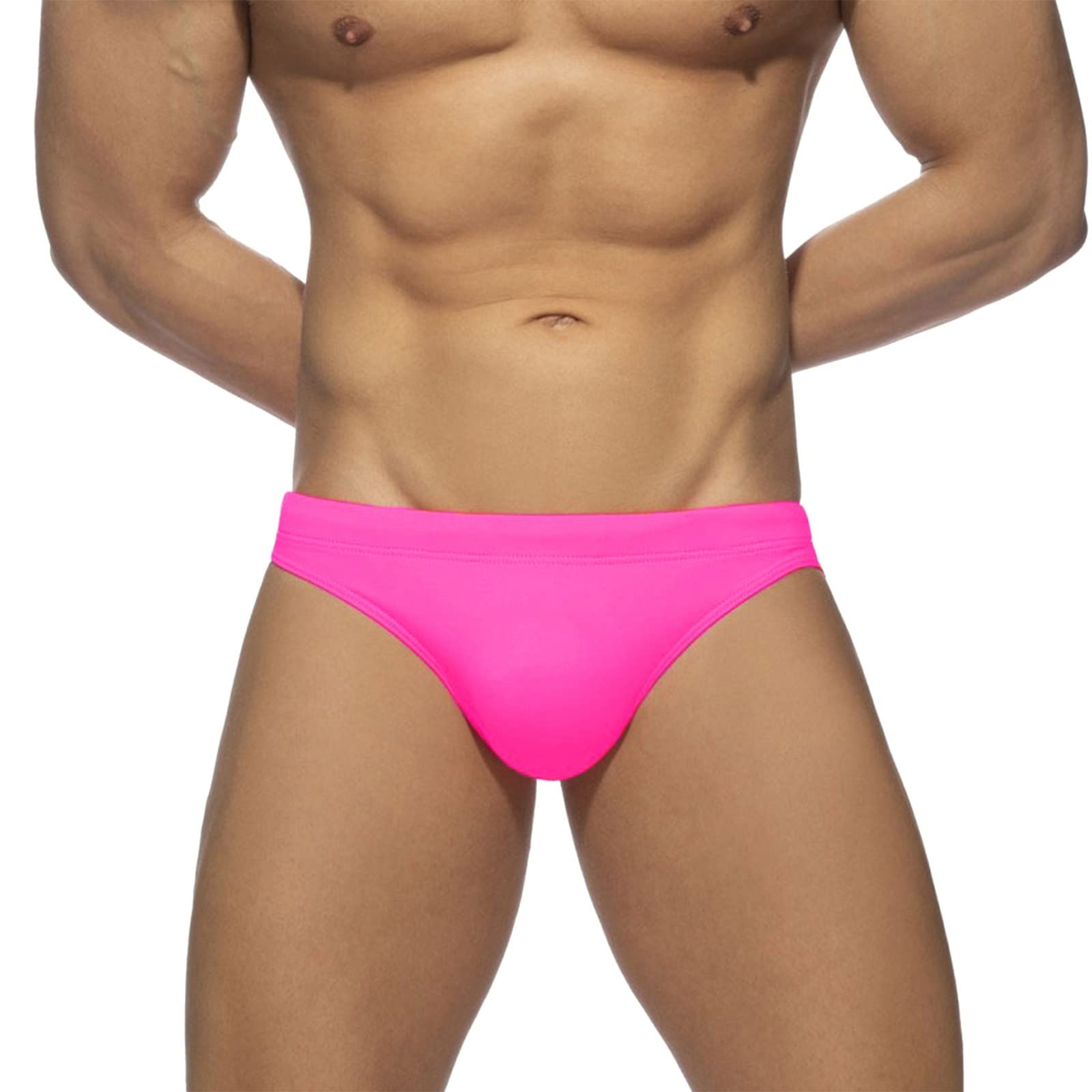 Generico Traje de baño para hombre Slip, cintura baja Swim Briefs Hombre, Verano Trajes de baño Hombre, Comfort Parigamba de Baño Pantalones Cortos Secado Rápido para Natación Playa Mar Piscina