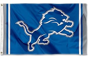 Detroit Lions New Logo Deluxe Flag
