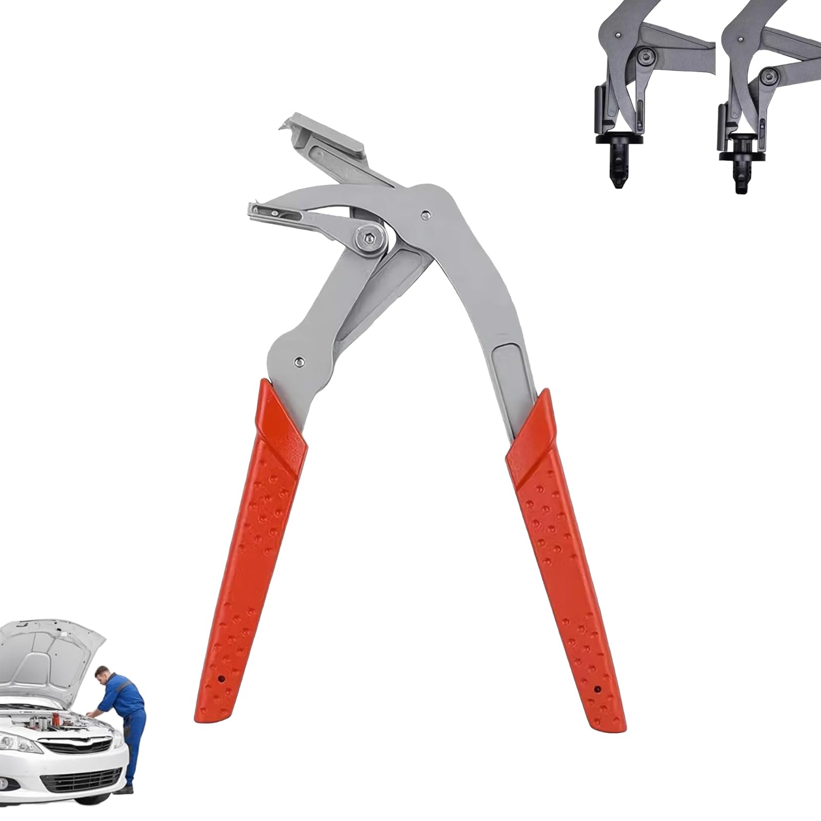 Set di 3 attrezzi per la rimozione di modanature, multifunzione, a molla, per pannelli delle portiere dell'auto e lavori di rivestimento interno esterno