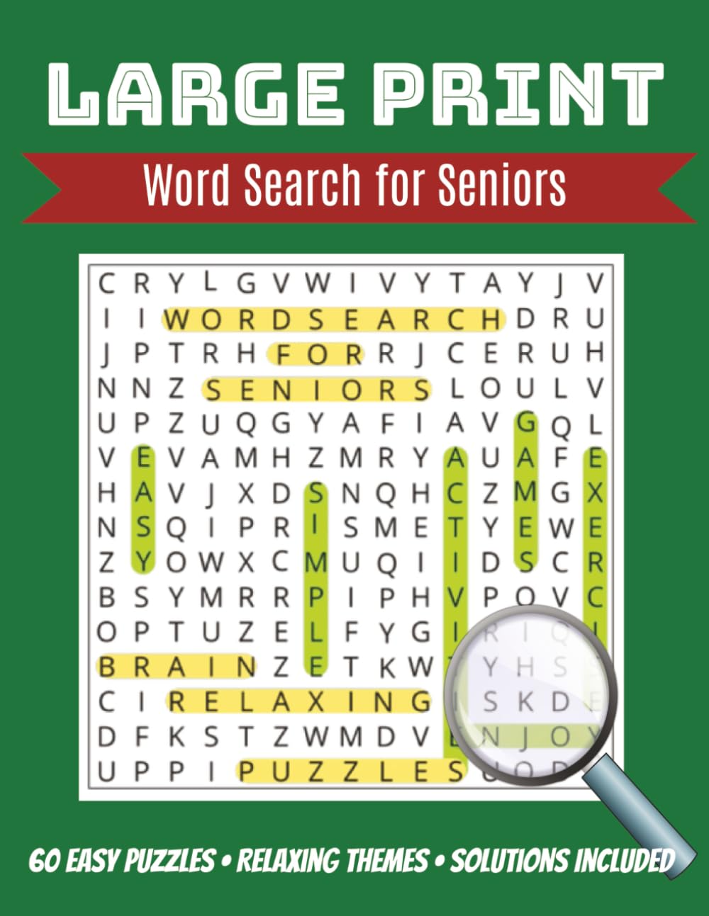 Large Print Wordsearch for Seniors: Easy Puzzles Book Volume 3