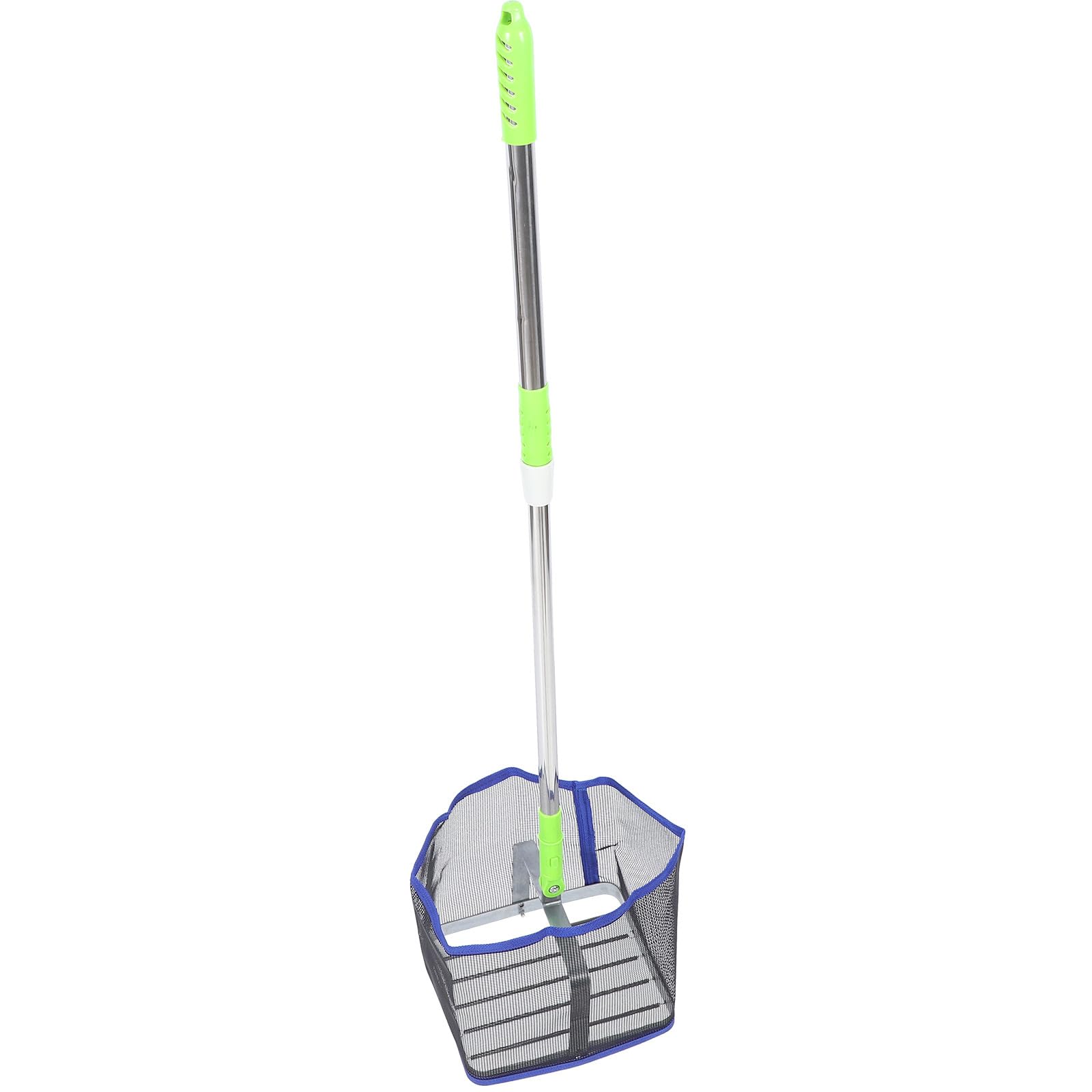 Kisangel Recogedor Color Mango de en Telescópico Balones de Tenis de Mesa de Acero Inoxidable Recoger Aleatorio para Parques y Áreas Deportivas Color Aleatorio