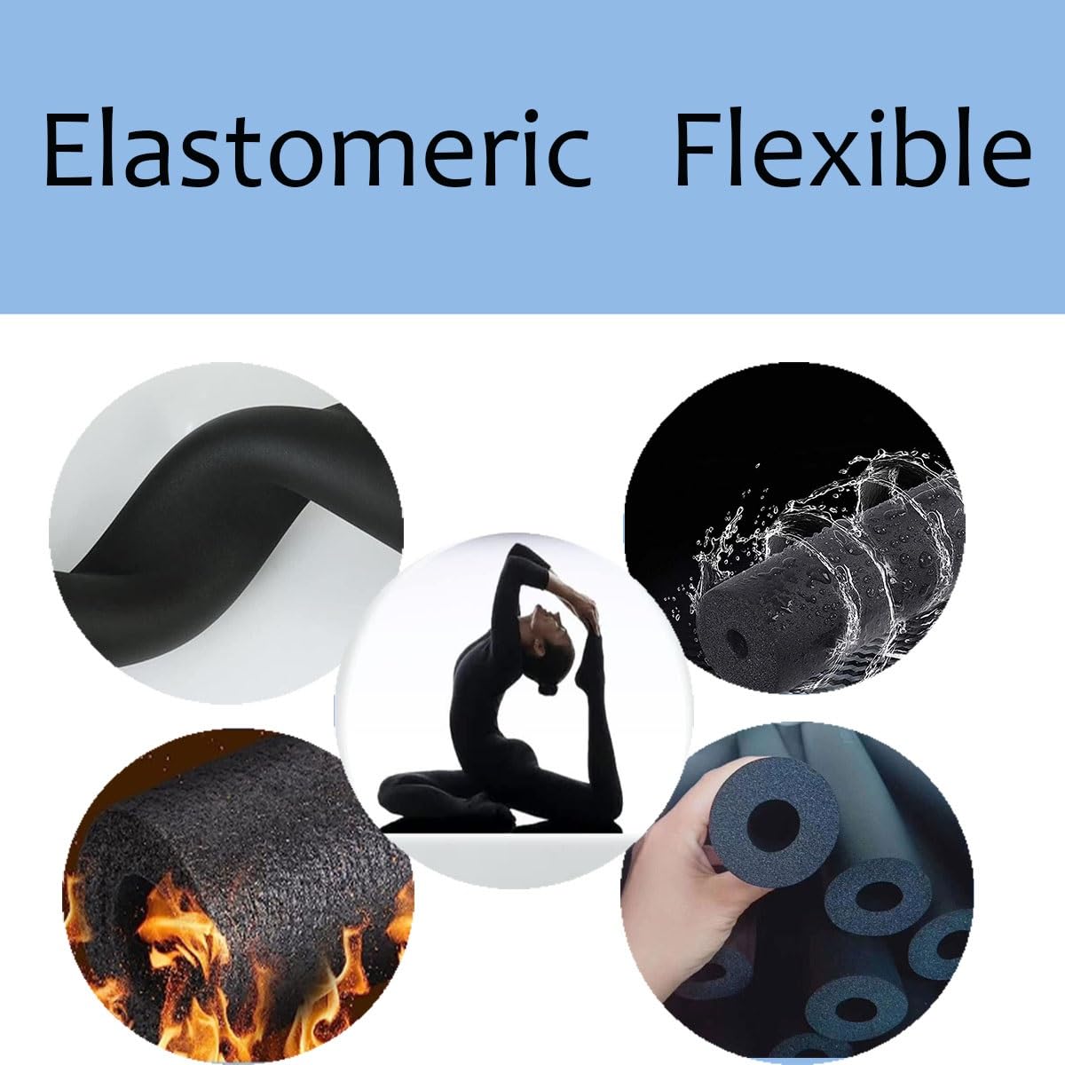 Flexibele verlijmbare PVC buis 90mm uitwendig