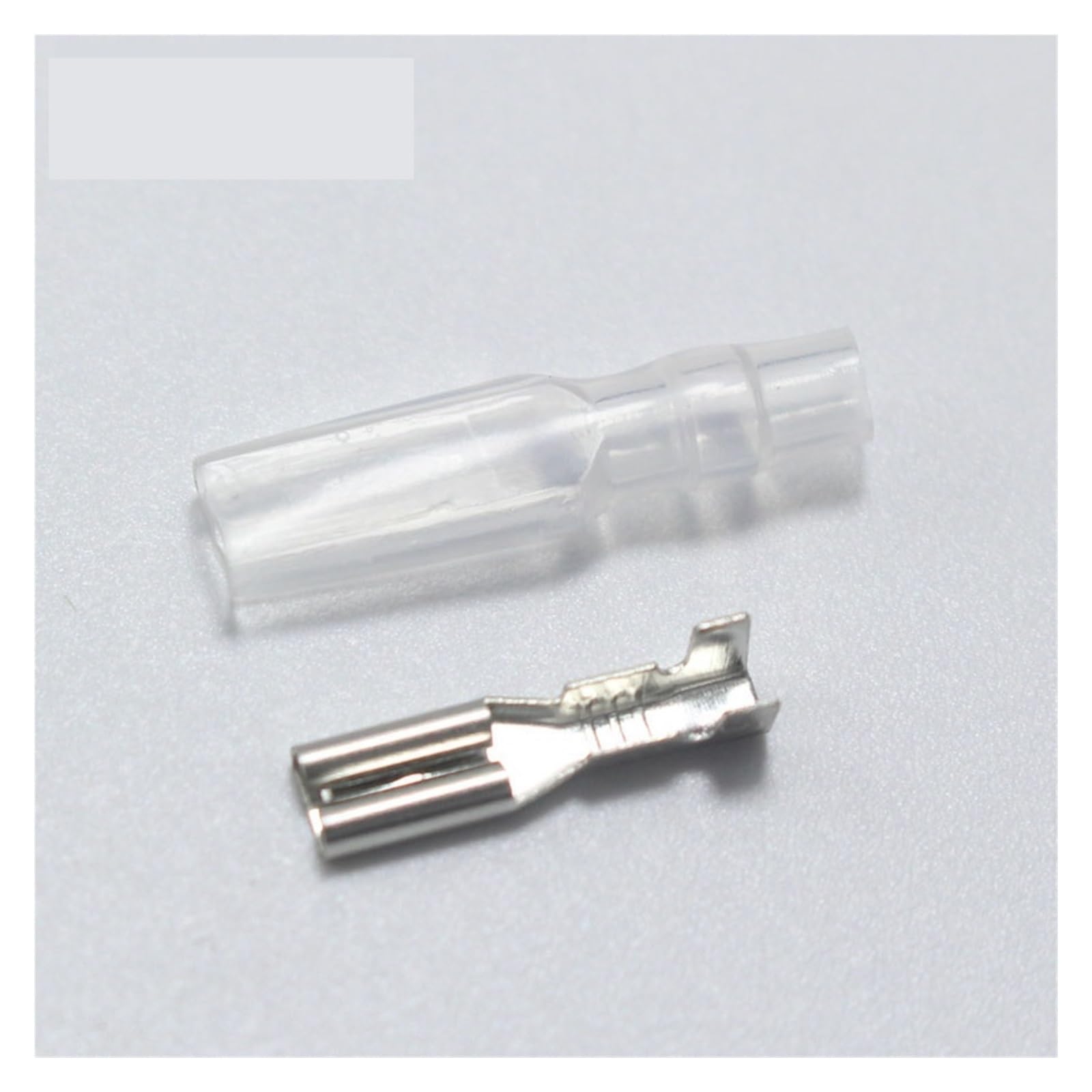 Cosses femelles à fourche 2.8 mm avec étui isolant pour câblage électrique - Lot de 20