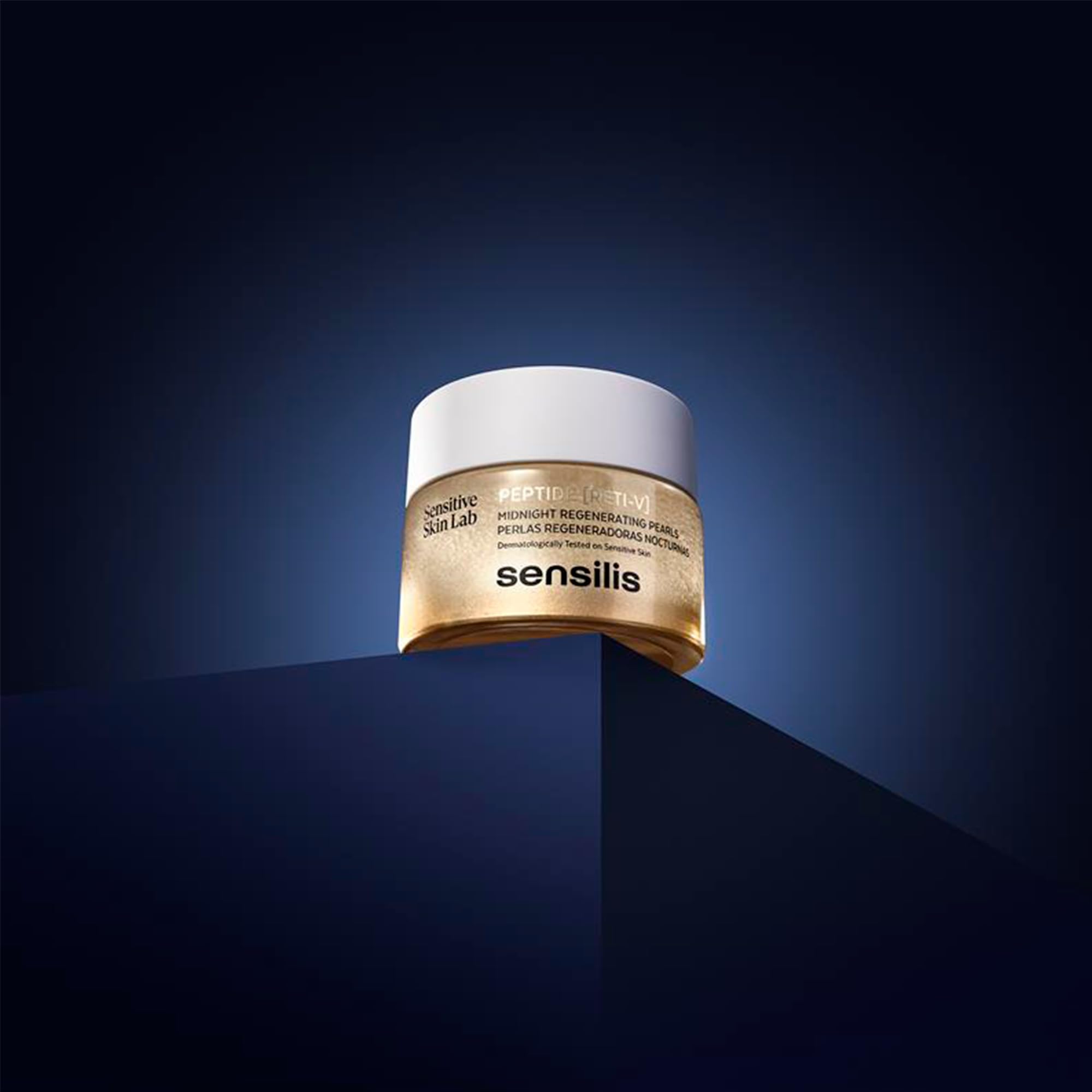 Sensilis - Peptide [RETI-V], Perlas Regeneradoras Nocturnas, Repara y Rejuvenece la Piel Durante la Noche, con Retinol Vegetal, Péptidos y Activos Neurocosméticos - 50 ml