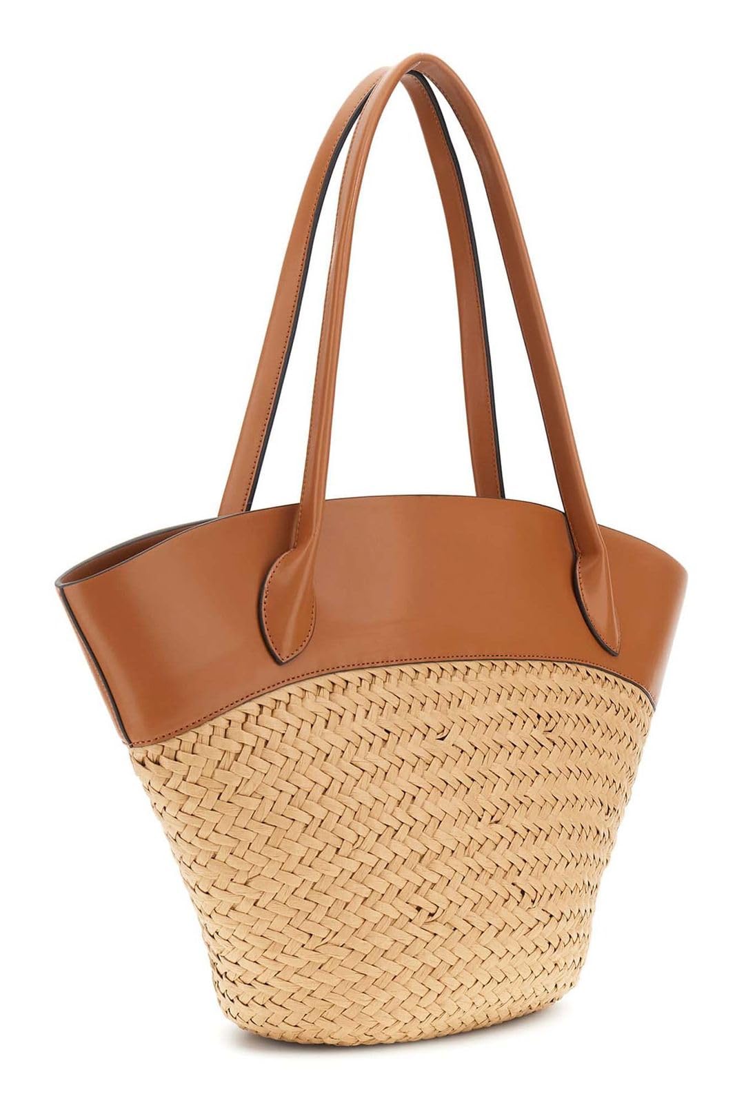 GUESS bolso de hombro bolso shopper Venere Large Tote Natural/Camel marrón claro