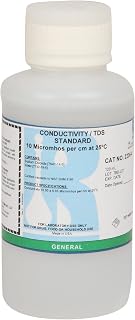 Ricca Chemical 2236-4 NaCl Conductivity Standard Solution, 10 S/cm, 120mL Poly Natural Container