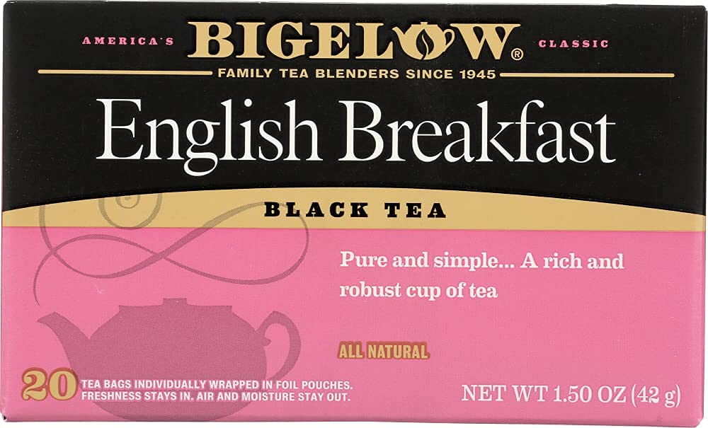 Bigelow Tea, 20 Bags - English Breakfast (3 Pack)