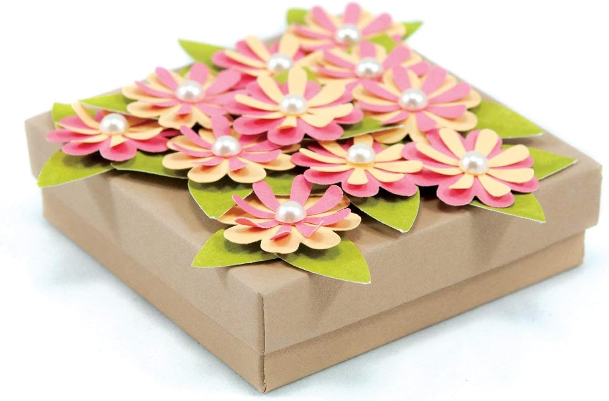 EK tools Flowers and Leaves Punch, Large, New Package