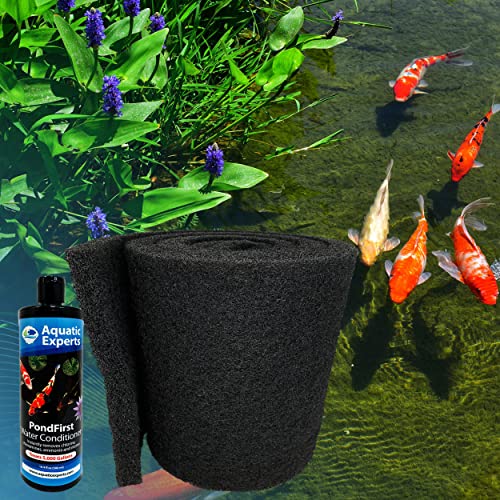 PondFirst acondicionador agua 500 ml y filtro 12"x12 pies miniatura 1