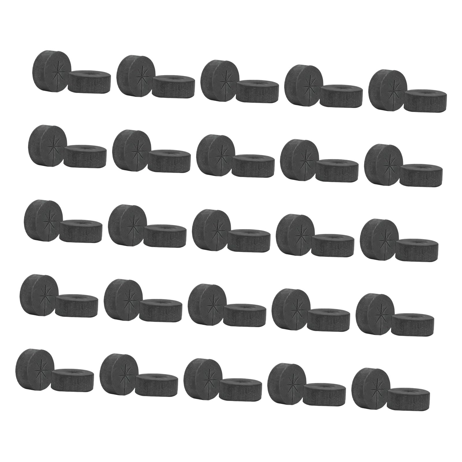 Hydroponic Seedling Tray Inserts, Porous Grow Sponge Plugs for Starter Trays, Indoor Propagation and Home Growing Cloning Sponge Inserts Starter Tray Refill Plugs Soilless Propagation Media Indoor