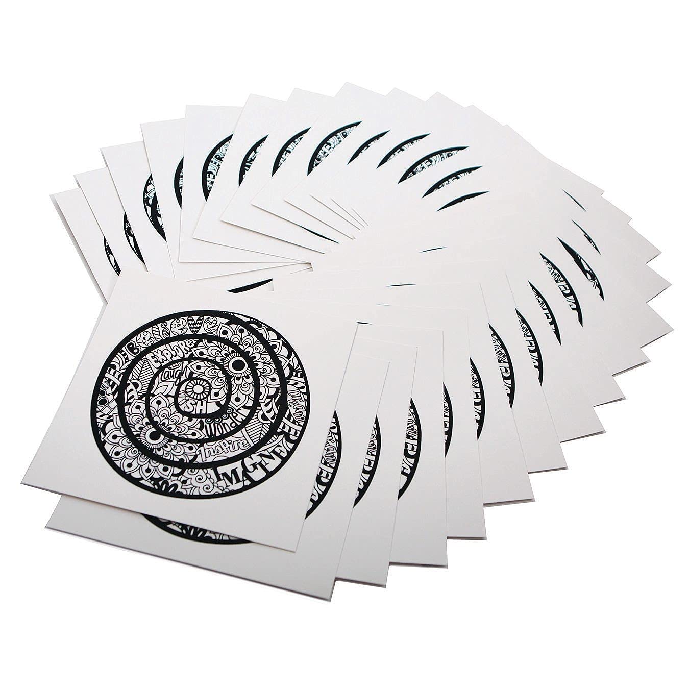 S&S Worldwide-mp-PS1420 Velvet Inspiration Mandala Posters (Pack of 24)