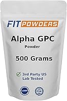 Vista 6 de Alpha-GPC - Polvo de 4.41 oz, suplemento Alpha GPC sin OMG en polvo de colina, vegano, probado por terceros, preentrenamiento, memoria y enfoque