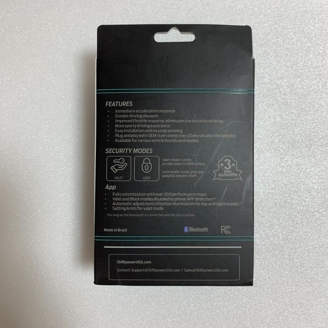 スロットルコントローラー シフトパワー 車用 SHIFTPOWER USA 車＆バイク
