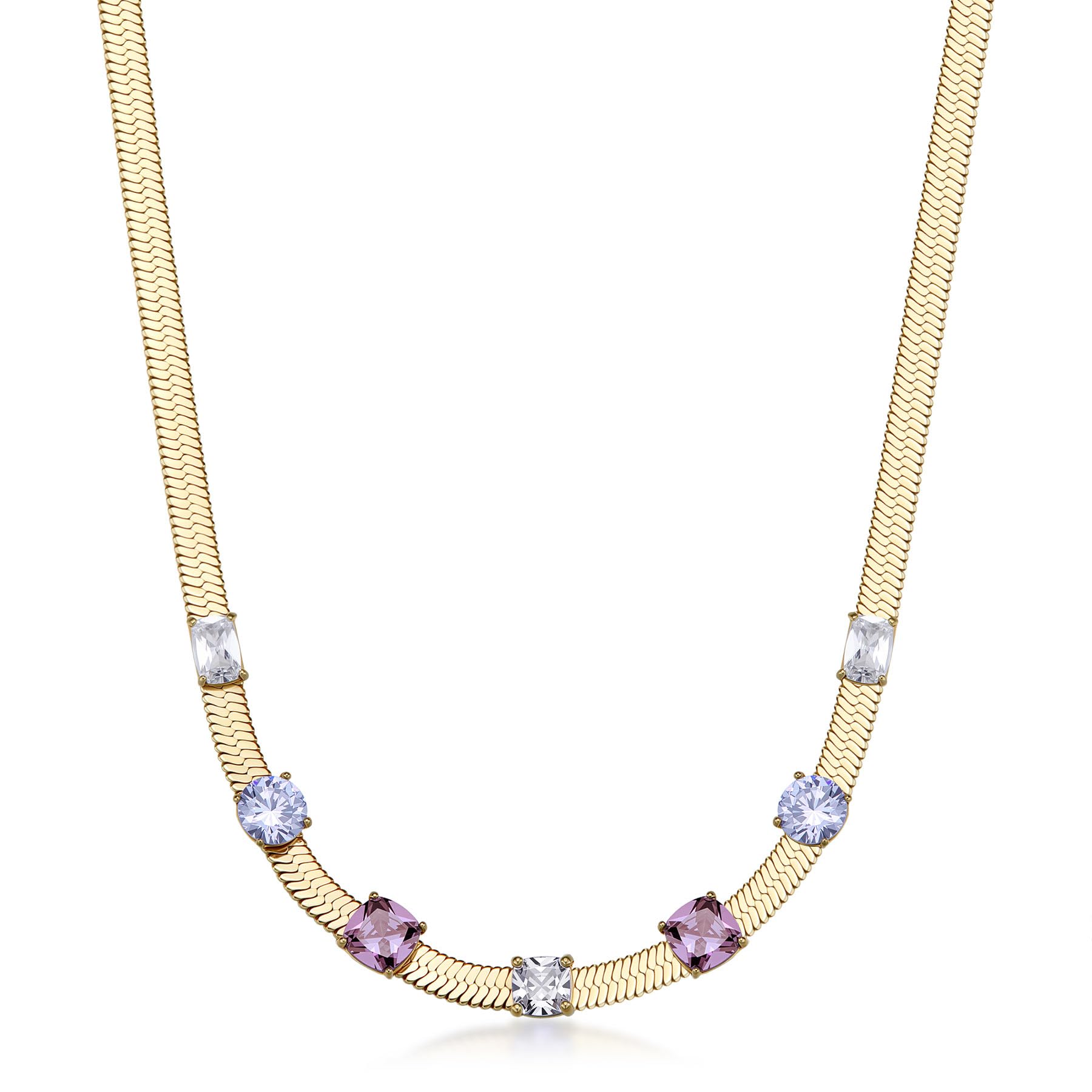 Brosway Collana Donna Girocollo in Acciaio | Collana Girocollo Con Cubic Zirconia | Collezione Dreaming - BIG06